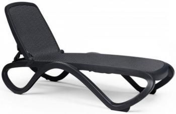 Шезлонг-лежак пластиковый ReeHouse Omega
