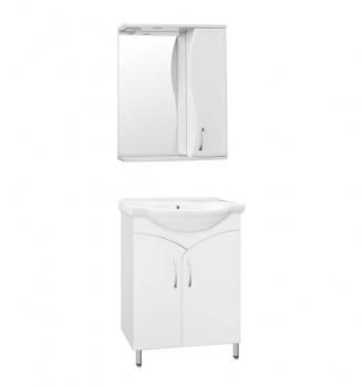 Тумба с раковиной Style Line Эко Стандарт 15 + Умывальник Байкал 60