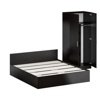 Кровать СВК 1800 + Шкаф 2-х створчатый Стандарт