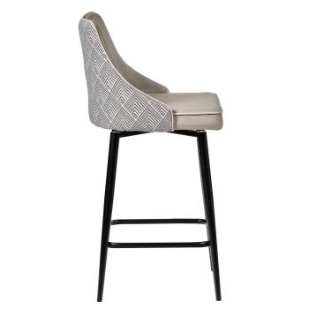 Стул полубарный BRADEXHOME Dave с поворотным механизмом