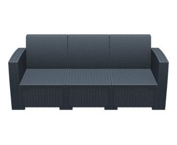 Диван пластиковый плетеный с подушками ReeHouse Monaco Lounge XL