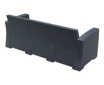 Диван пластиковый плетеный с подушками ReeHouse Monaco Lounge XL