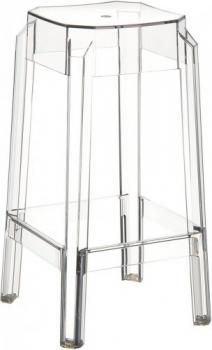 Табурет прозрачный ReeHouse Fox полубарный