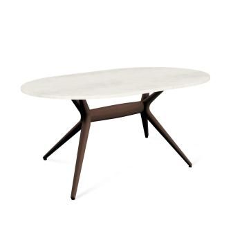 Стол овальный Sheffilton SHT-TU30-2/120-80 МДФ