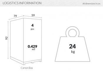 Кресло прозрачное ReeHouse Crystal