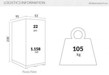 Стул пластиковый ReeHouse Snow