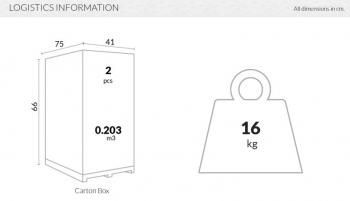 Стол пластиковый барный складной ReeHouse Sky Folding Bar Table 60