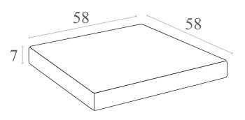 Подушка на сиденье ReeHouse Monaco Lounge