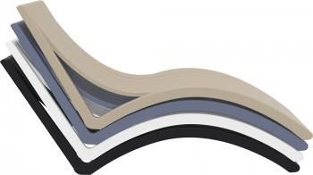 Шезлонг-лежак пластиковый ReeHouse Slim