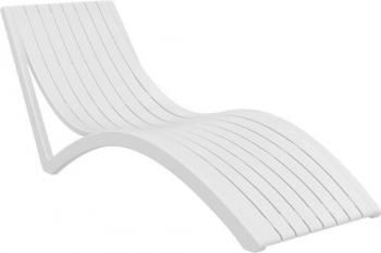 Шезлонг-лежак пластиковый ReeHouse Slim