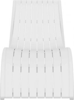 Шезлонг-лежак пластиковый ReeHouse Slim