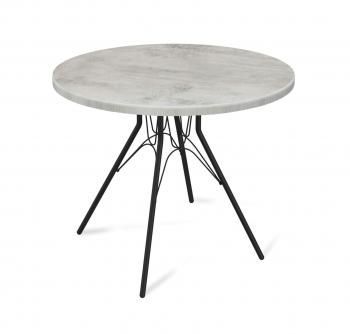 чёрный муар/бетон светлый