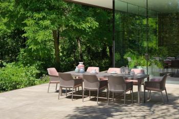 Стол металлический раздвижной ReeHouse Rio Alu 210 Extensibile