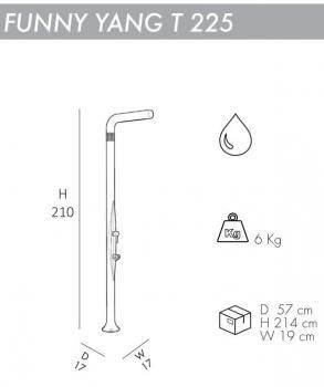 Душ уличный ReeHouse Arkema Funny Yang