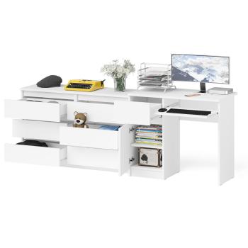 Стол компьютерный СВК Мори МС-1 левый + Комод МК1200.6