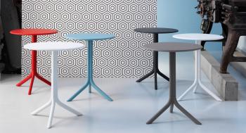 Стол пластиковый обеденный ReeHouse Spritz + Spritz Mini