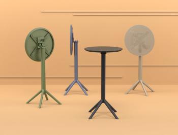 Стол пластиковый складной Siesta Sky Folding Table Ø60