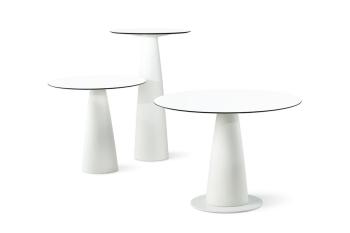 Стол из HPL пластика барный светящийся ReeHouse Hopla