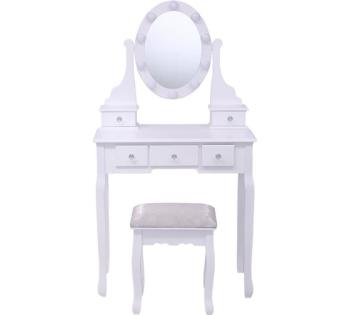 Туалетный столик с пуфом Vinotti S010