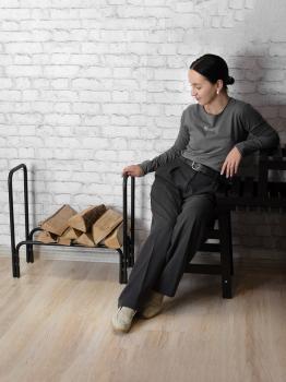 Дровница Мебелик 4