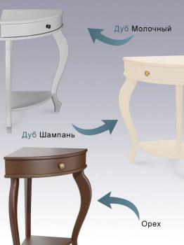 Консоль угловая Мебелик Элегант Л