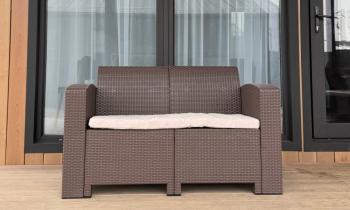 Диван ROYAL FAMILY LANA LUX двухместный с широкими подлокотниками