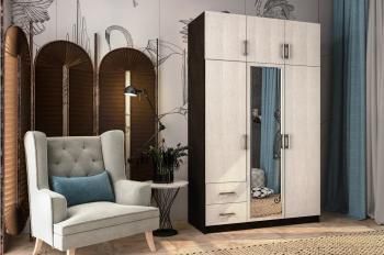 Шкаф BTS 3-х створчатый с ящиками