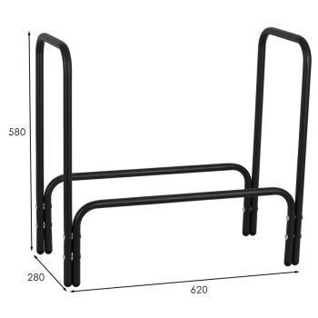 Дровница Мебелик 4