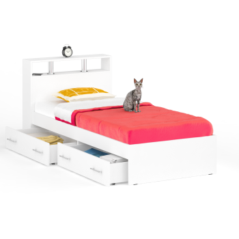 Кровать с ящиками СВК Камелия 0900