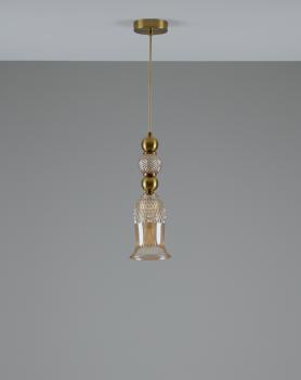 Светильник подвесной Moderli V10907-P Glassy