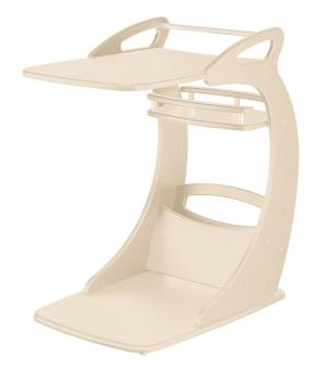 Подкатной столик Мебелик Фаворит