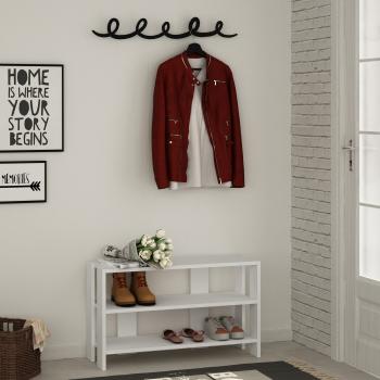 Обувница с вешалкой для одежды LEVE TONO SHOE RACK-HANGER