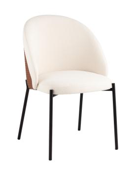 Бежевый с коричневой экокожей