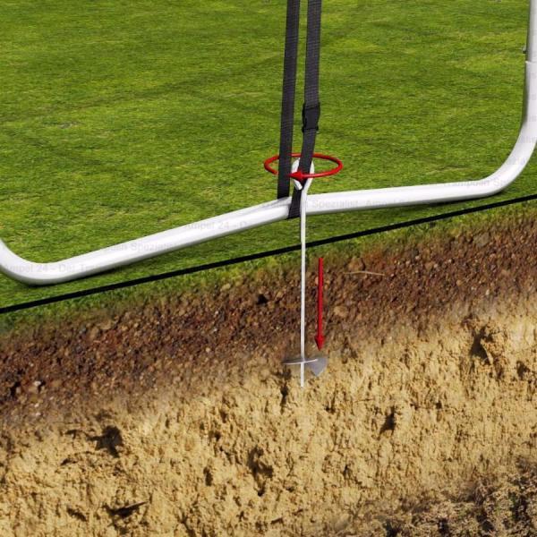 Колья для крепления батута к земле UNIX ANCH4 4 шт.