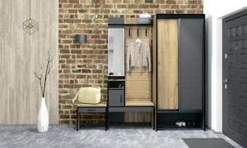 Прихожая с зеркалом Ольга Лофт 1