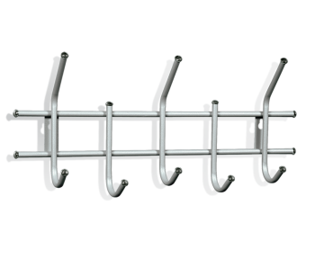 Вешалка Стандарт 2/5 серебро перлато/серый (Р)