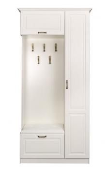 Прихожая Mobi Ливерпуль 13.21 + Шкаф для одежды + Карниз 2000С