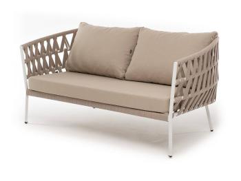 Диван 2-местный плетеный из роупа 4sis Диего