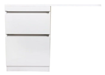 Тумба напольная Style Line Даллас 120 левая + Умывальник ESTETUS Даллас 1200*480 левый