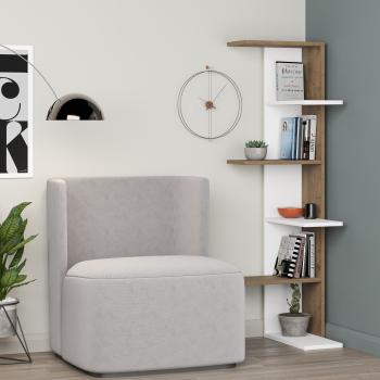 Стеллаж угловой LEVE SASO CORNER BOOKCASE