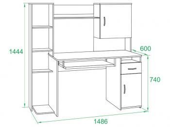 Компьютерный стол Сокол КСТ-11.1