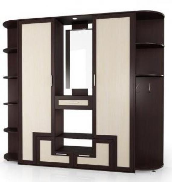 Корпус венге/вставка дуб молочный