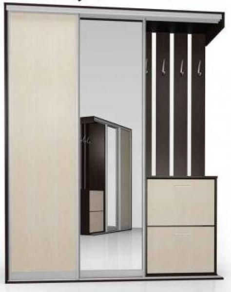 Корпус венге/вставка дуб молочный