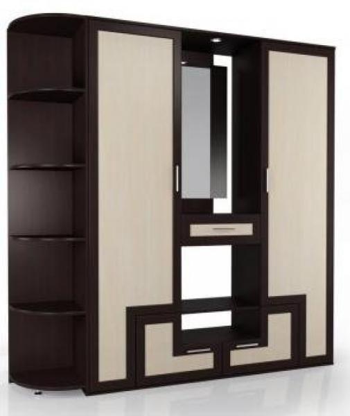 Корпус венге/вставка дуб молочный