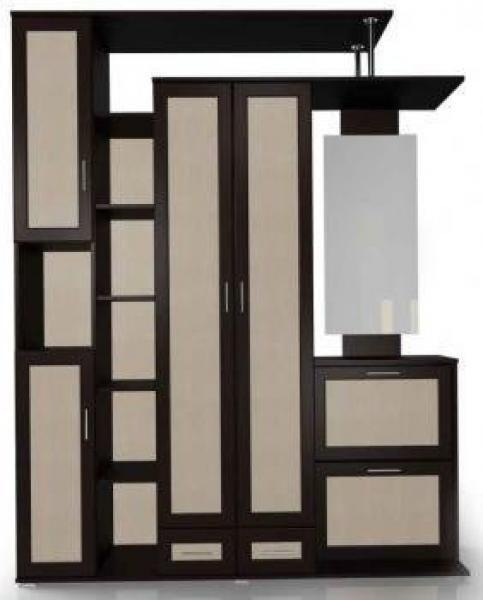 Корпус венге/вставка дуб молочный