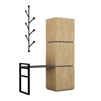 Обувница с вешалкой для одежды LEVE MELLO HALLWAY STAND