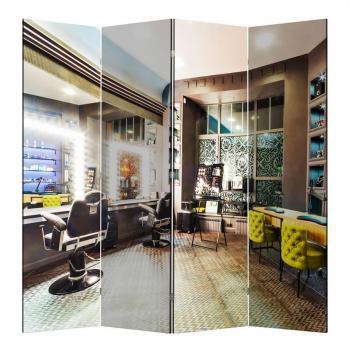 Ширма RB 1611-4 Барбершоп (4 панели)