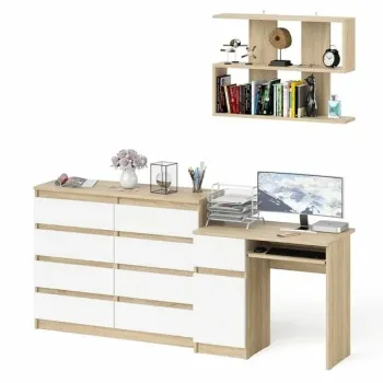 Дуб сонома/белый