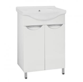 Тумба с раковиной Style Line Жасмин 60 + Умывальник Селигер 60