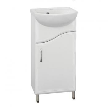 Тумба с раковиной Style Line Эко Волна 2 + Умывальник Уют 45